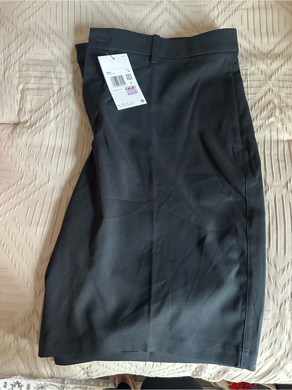 Men’s Black Nike Golf Shorts Dri-Fit NWT size 38